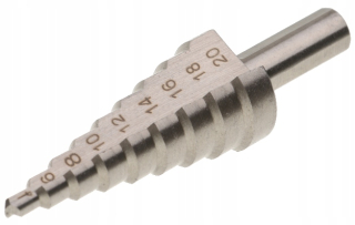 Vrtak, vrtáky - 4-20 mm DREL Viacstupňová vŕtačka