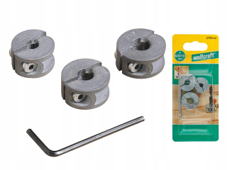 Hĺbka hĺbky Wolfraft 6,8,10 mm 3 kusy