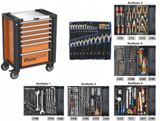 Dielensky vozík - Beta 4500/C45PRO/PF Perforovaný panel