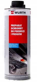 Wurth Baránok na ochranu podvozku prahov čiernej farby