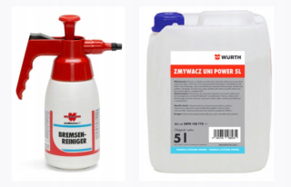 WURTH Spray 1L+Čistič bŕzd UNI POWER5L