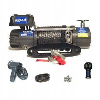 Naviják na offroad - 12V Husar Winch 13000 Winch Winch 6T/ 12T