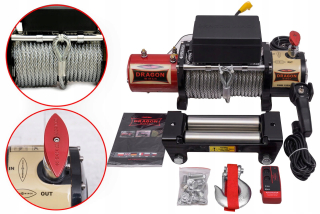 Naviják na offroad - Dragon Winch Maverick 12000HD navijak