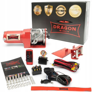 Naviják na offroad - ELEKTRICKÝ NAVIJÁK DRAGON 12V QUAD PLUW 2500lb