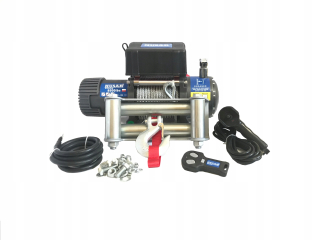 Naviják na offroad - Husar 8500 12 V Elektrický navijak, 4 ton