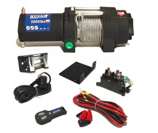 Naviják na offroad - Quad Husar 3000lbs ATV UTV Electric Winch
