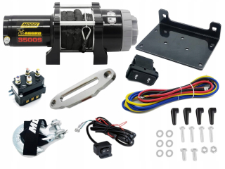 Naviják na offroad - Moose 3500lbs Winch Syntetic 1588kg Warn