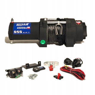 Naviják na offroad - Quad Husar 4500 Synthytek Winch 2 ton atv utv