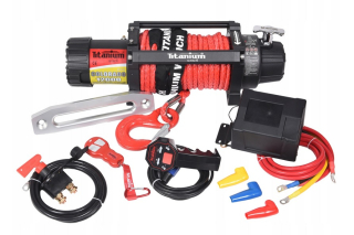 Naviják na offroad - Titanium Winch Colorado 12000 Syntetický navijak