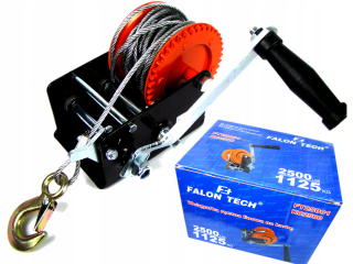 Naviják na offroad - Ručný kľukový hriadeľ navijak 1125 kg