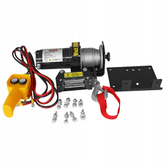 Naviják na offroad - Víťaz Quada pre Quad 907KG 12V Link 15m