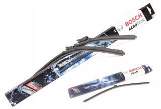 Stierače na auto zostava - Bosch Wipers Front+Zadná pre Audi Q7 [4MB] 2015-