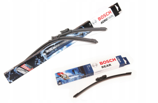 Stierače na auto zostava - Bosch Wipers Front+Zadná až VW Golf 7 hatchback