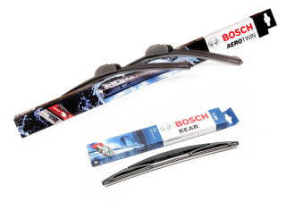 Stierače na auto zostava - Bosch Wipers Front+Zadný Mitsubishi Outlander 3