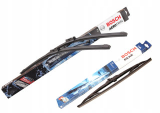 Bosch Wipers Front + Zadný Ford Focus MK3 III