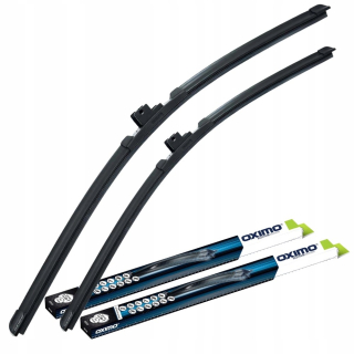 Stierače na auto zostava - Ploché stierače OXIMO 650+600 mm set 65+60 cm