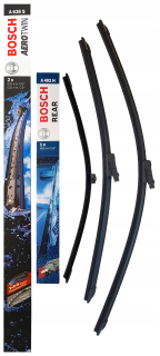 Stierače na auto zostava - Ploché stierače Bosch Aerotwin Hak 65 cm+34 cm