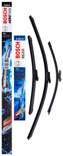 Stierače na auto zostava - BMW 5 E34 7 E32 8 E31 Wipers Safrane Bosch