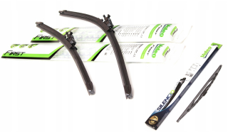 Stierače na auto zostava - Valeo Wipers Front+Zadný Audi A3 8p 2003-2012