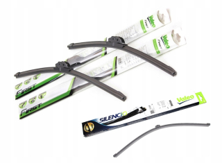 Stierače na auto zostava - Valeo Wipers Front+Zadná pre Audi A4 B8 Station Wagon