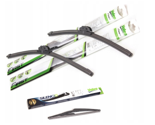 Stierače na auto zostava - Valeo Wipers Front+Zadná pre Ford Fiesta Mk7 08-