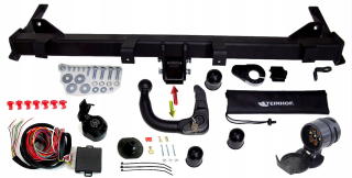 ODNÍMATEĽNÉ ŤAŽNÉ TYČ+13PIN VW CADDY+MAX 2004-20