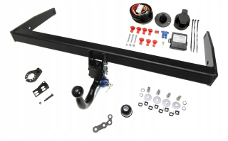 Odnímateľný vlečný háčik+modul13vw Passat B7+Station Wagon