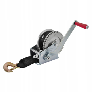 Naviják na offroad - Handbill Winch Steel Steel Winner 450 kg pásky