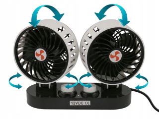 Ventilátor veterného mlyna Rotary Auto 12V 13W