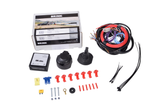 Zásuvka pre prívesný vozík - Bamper 13 Pin+Hook Modul pre Jeep Compass II