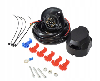 Zásuvka pre prívesný vozík - Bamper 13 Pin+Hook Modul pre Opel Combo D