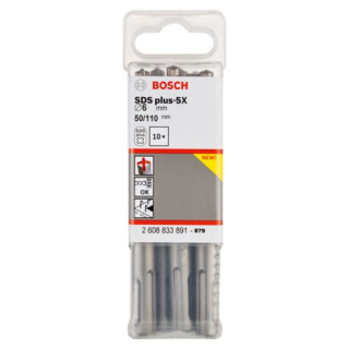 Vrtak, vrtáky - Bosch SDS plus-5x 6x50x110 mm kladivové vŕtačky