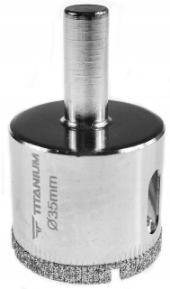 Vrtak, vrtáky - Titánový diamantový vŕtač 35 mm Ceramix