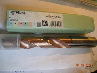 Vrtak, vrtáky - VHM FI 16,8 CARBIDE Vŕta