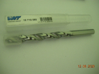 Vrtak, vrtáky - VHM FI 8,0 5XD WNT CARBIDE Vŕta