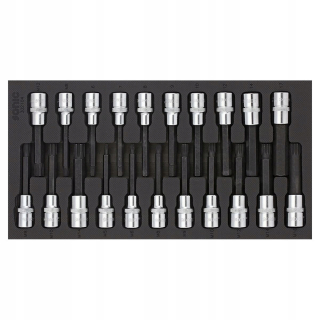 Vložka do vozíkov na náradie - CARTRIDGE SET 21 PCS HEX;