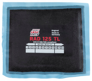 Záplaty, lepisdlo na oprau pneumatík - Rema Tip Tire Patch Top 02-01-47