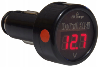 Klinový remeň kosačky - voltmeter do auta tester nabíjania nabíjačka