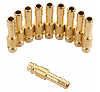 Pneumaticka rýchlospojka - Zástrčka s bradavkou pre 8 mm typu 26 rectus - 10 ks
