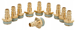 Pneumaticka rýchlospojka - Rýchla spojovacia zástrčka 1/2 '' Gz RQS Typ 26 - 10 kusov