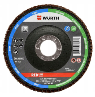 Wurth 0579 580 324 125 mm lamella