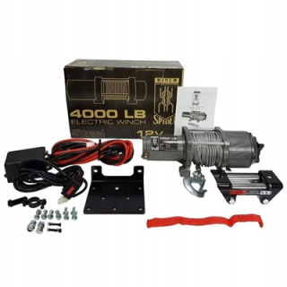 Naviják na offroad - Víťaz 12v 4000 libier 1814 kg lano 5,4 mm 15 m