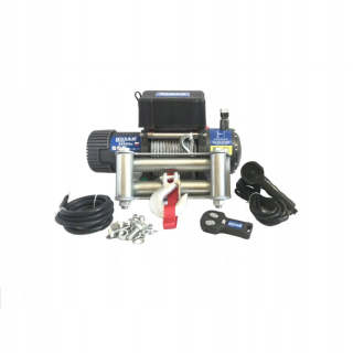 Naviják na offroad - Off Road Winch Pull 3856 kg Lina 24m 5,5 km 12