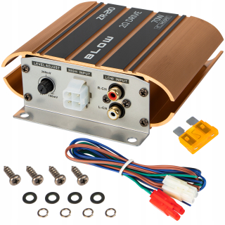 70 W MOSFET Two -Cannel Blow Car zosilňovač