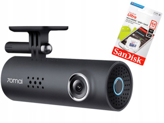 Xiaomi 70mai 1s Dash Cam Recorder + karta 64 GB