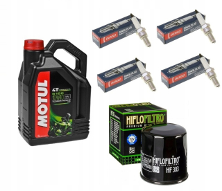 XRV 650 Africa Twin 88-90R Motul 4L +filter +sviečky