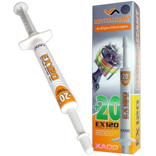 XADO/EX120 pre dieselový motor, neinvazívna renovácia