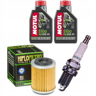 Yamaha YFM 250 Big Bear / Bruin Oil+Filter+Sviečka