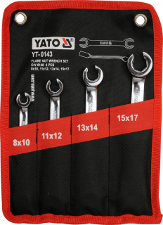 Klúč - Flat-Fabric Eye Keys Yato YT-0143