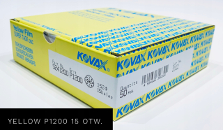 Kovax Yellow 150 mm 15H brúsny papier P1200